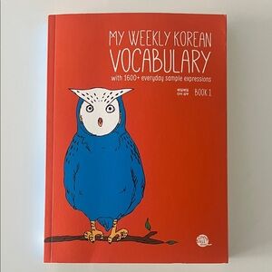 My weekly korean vocabulary book 1 new
